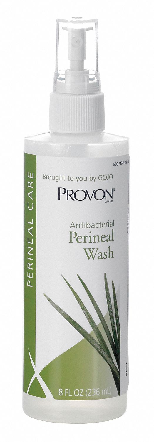 Antibacterial Perineal Wash, Liquid, PK 48