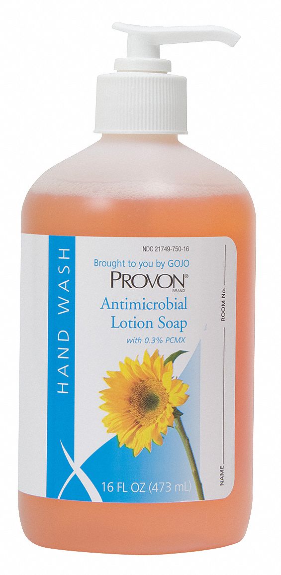 Medicated Antimicrobial Soap, Size 16 oz.
