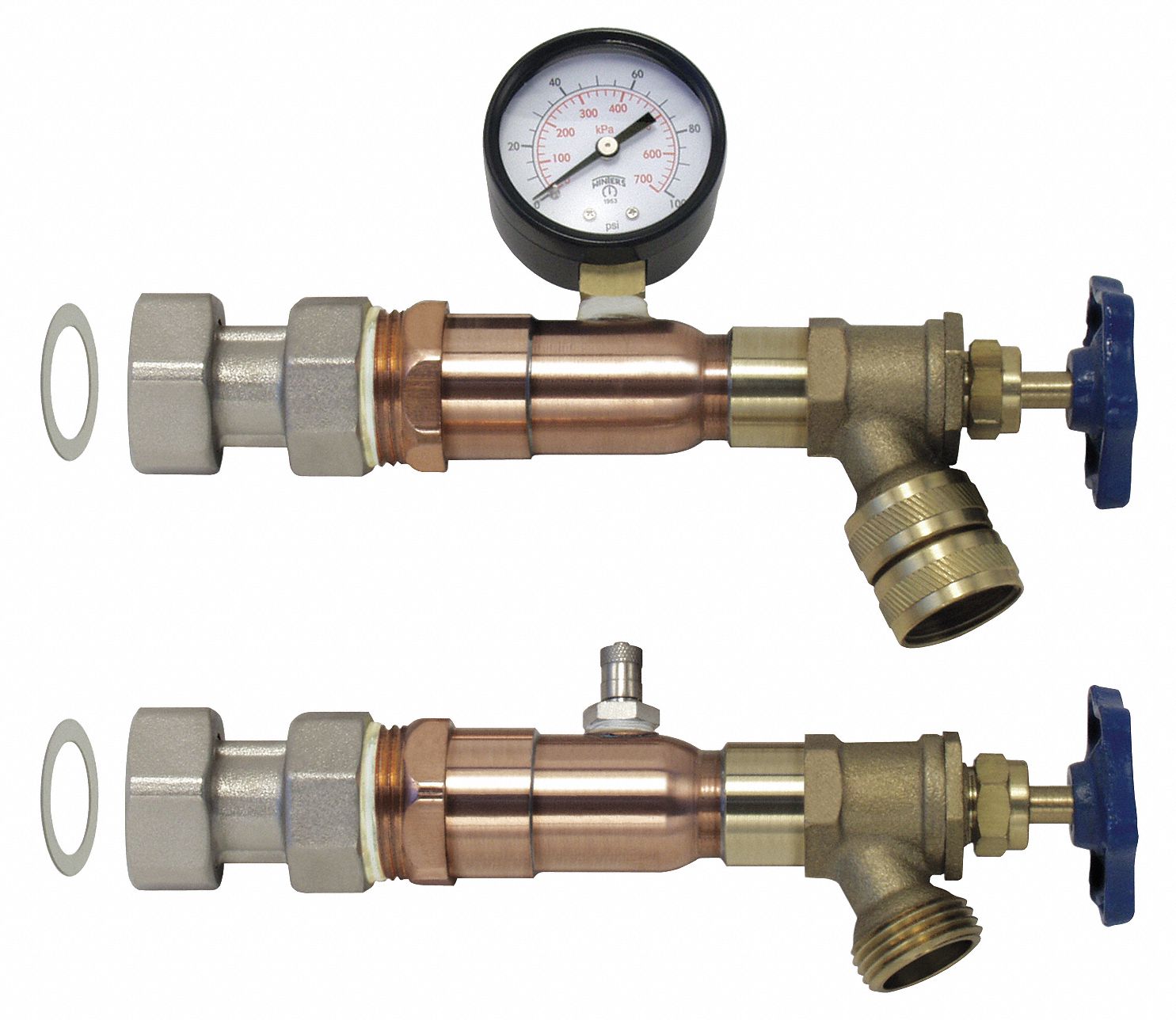 Manifold Pressure Test Kit, SS, 11 pcs