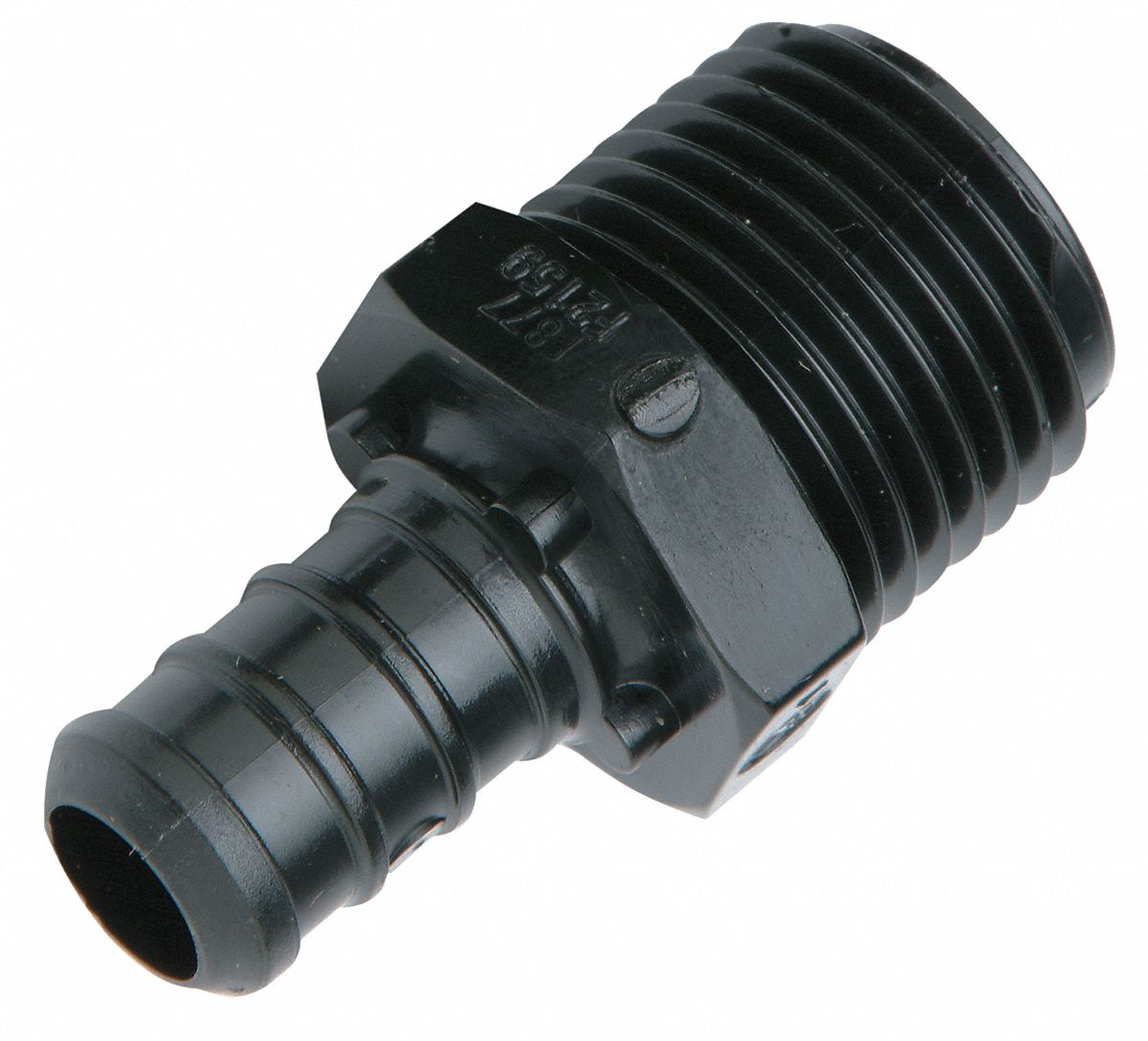 PEX  Adapter, Barb Male, 3/4In x  1/2In