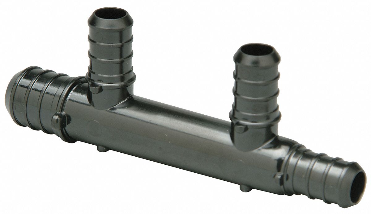 Manifold, PEX, 3/4In Inlet, 1/2In Outlet