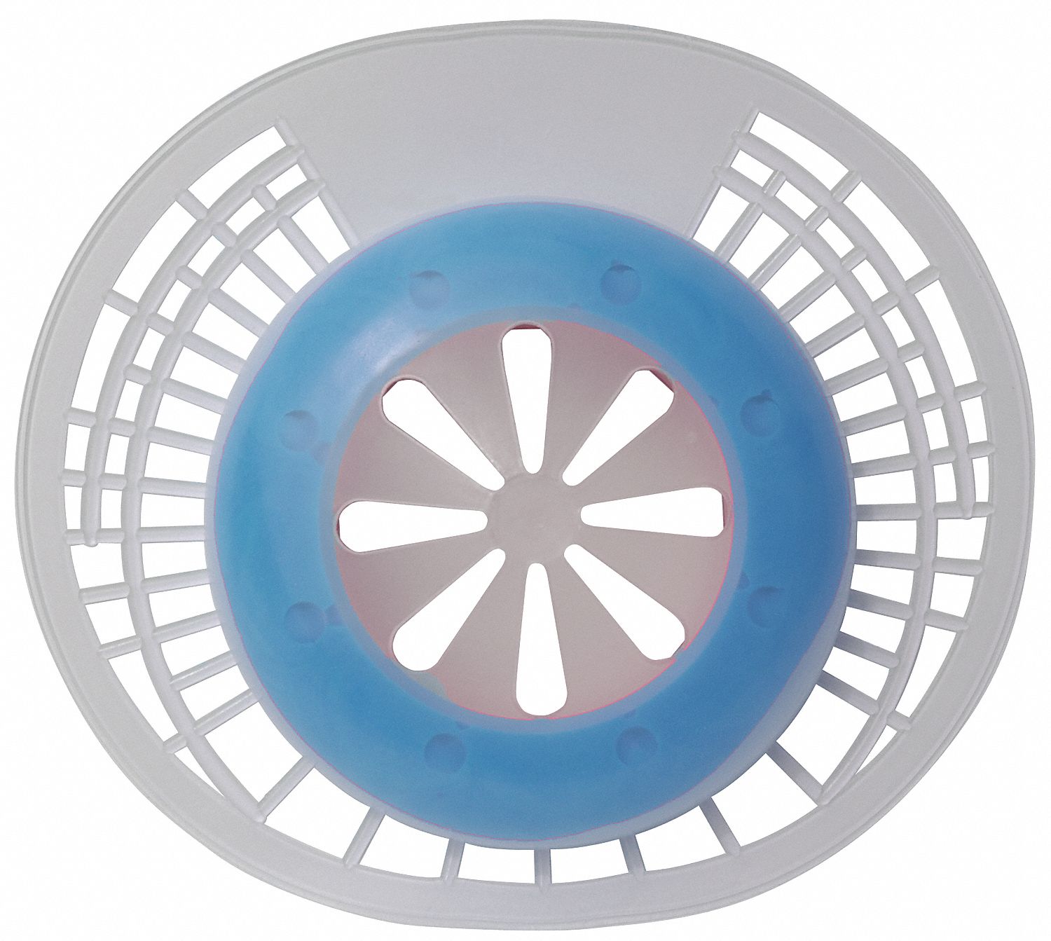 Urinal Non Para Block, Round, Blue, Pk 12