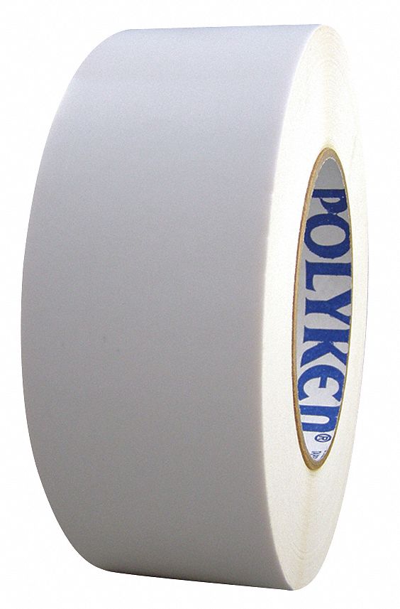 Film Tape, Polyethylene, White, 48mm x 55m