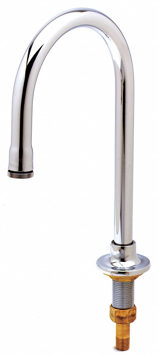 Rigid Dummy Gooseneck, 1/2 In, Brass