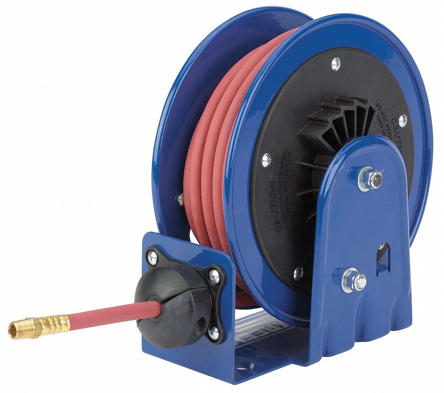 Hose Reel, Spring Return, 1/4In ID x 25Ft
