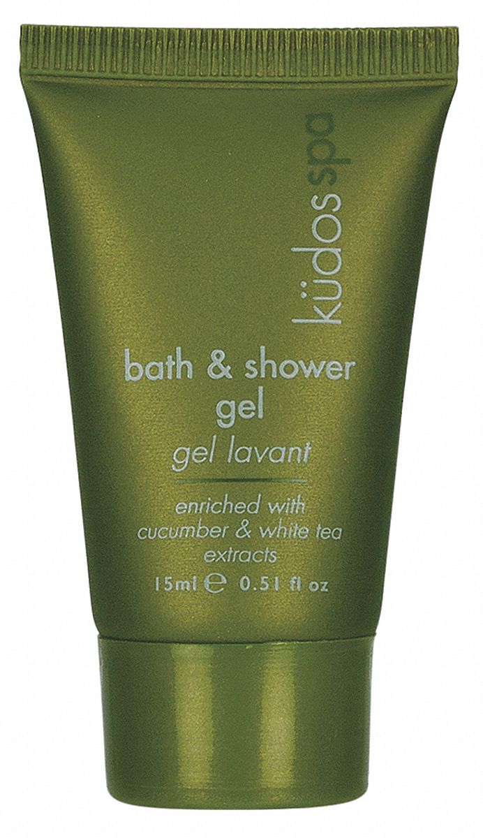 Bath and Shower Gel, 0.53 oz., PK 400