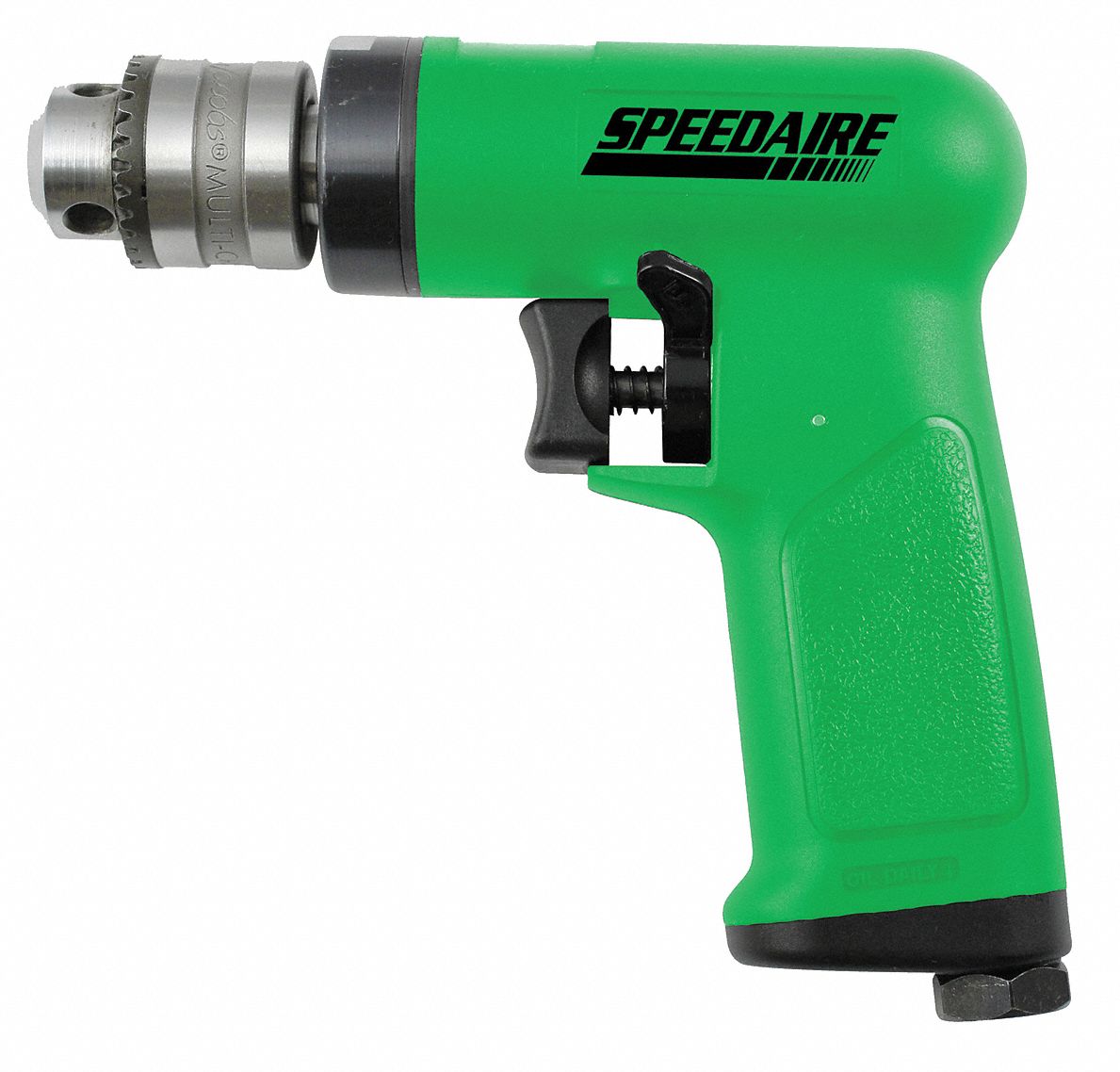 Air Drill, Industrial, Pistol, 3/8 In.