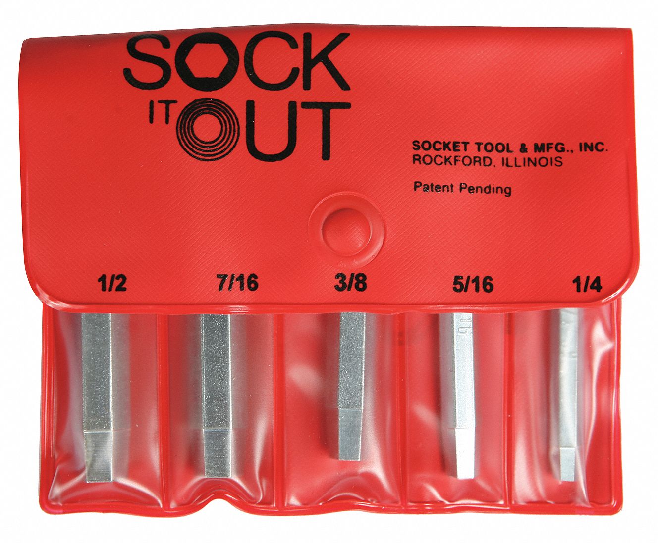 Screw Extractor Set, 5 Pc