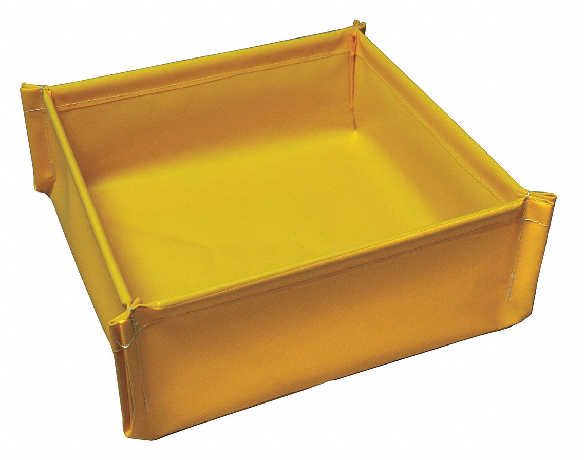 Spill Tray, 4-3/4 In. H, 48 In. L, 48 In. W