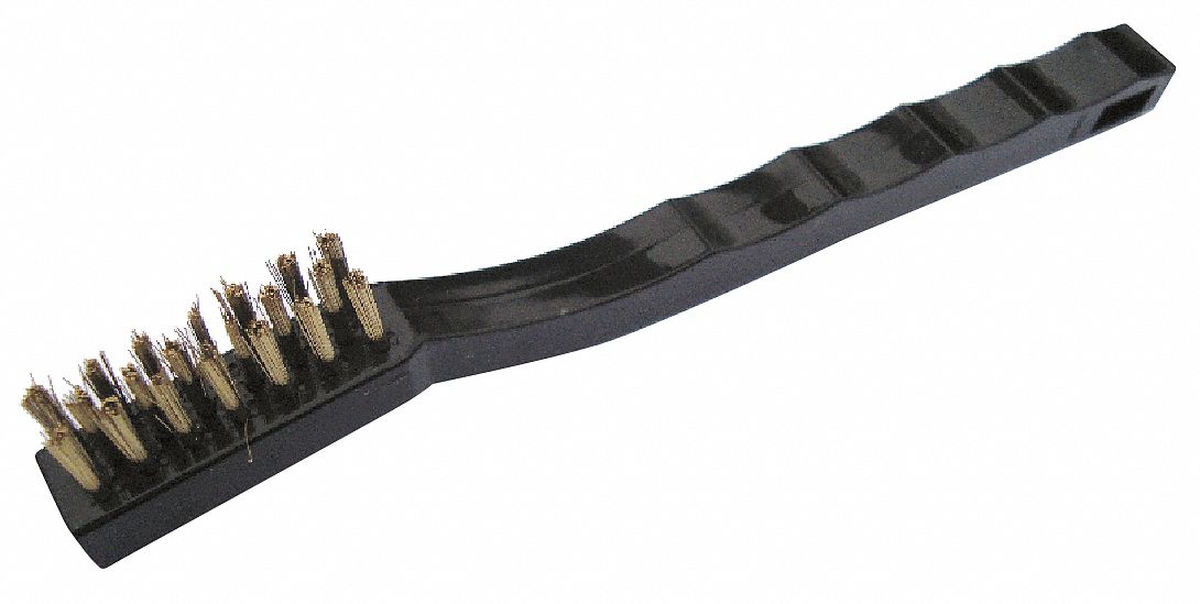 Wire Brush, Rows 3x20, Brass