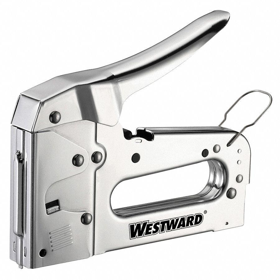 Staple/Nail Gun, Flat, 27/64, 1/4 -9/16 Leg