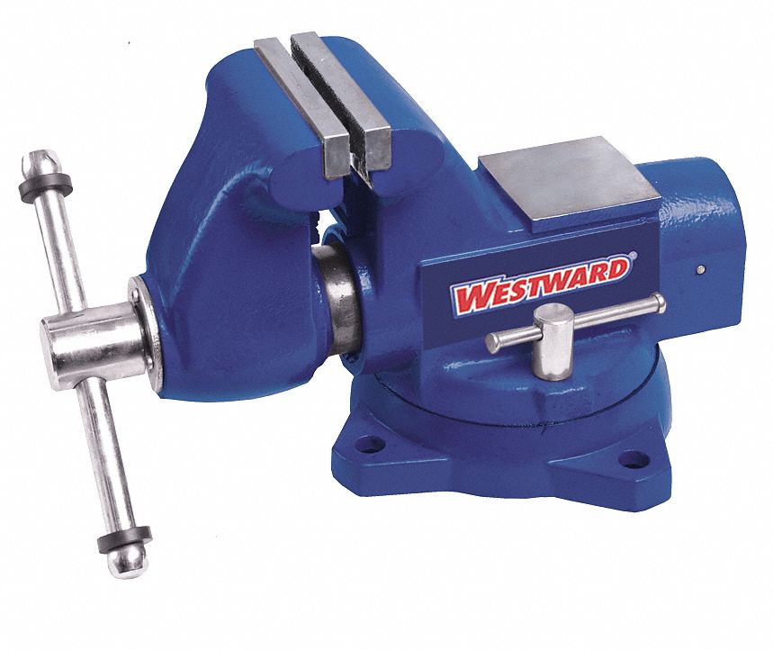 Bench Vise, Combo Pipe/Bench, Swivel, 4-1/2