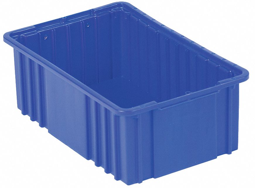 Divider Box, 22-7/16x17-7/16x12, Dark Blue