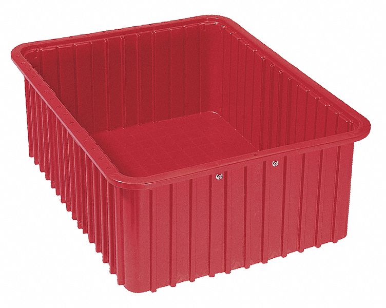 Divider Box, 10-3/4x8-1/4x5, Red