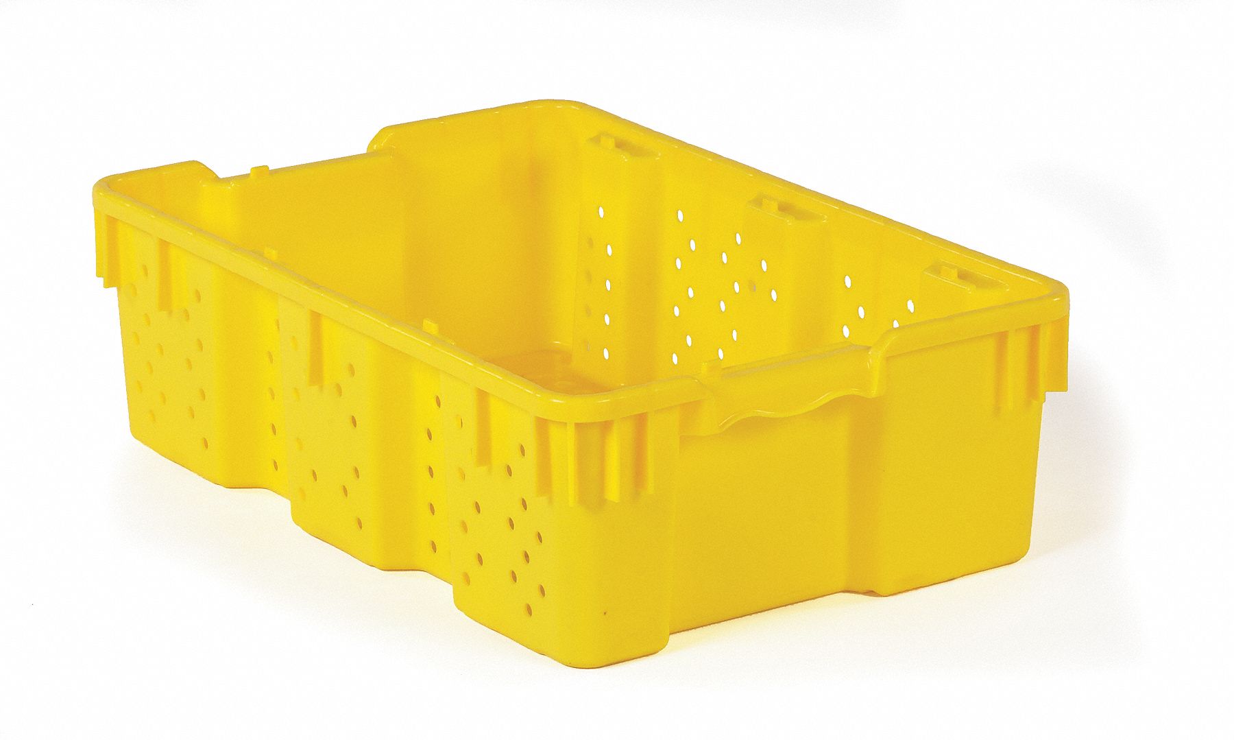 Vented S & N Cont, 24x16x7-1/4, Yellow