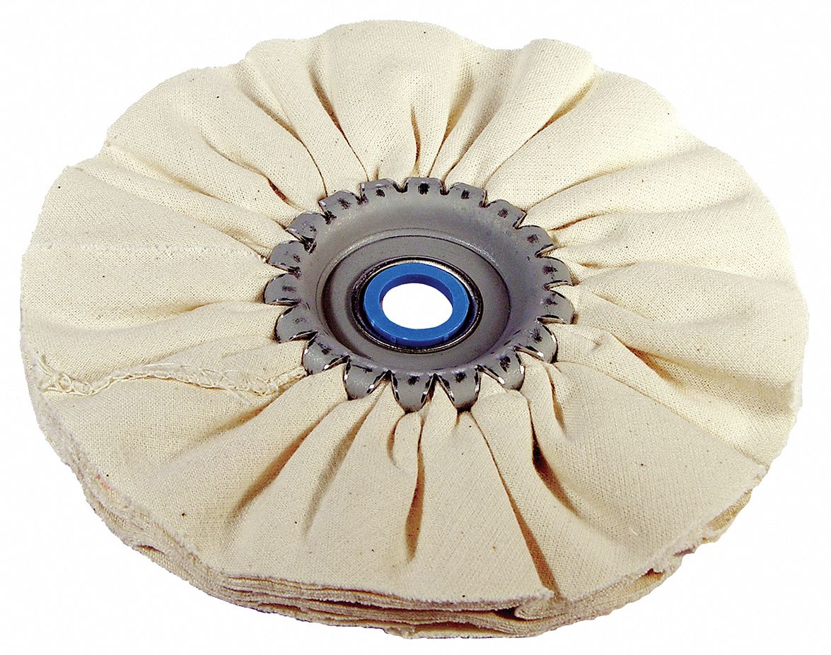 Polishing Buff, 9/16 x 6 In, Soft, Pk 2