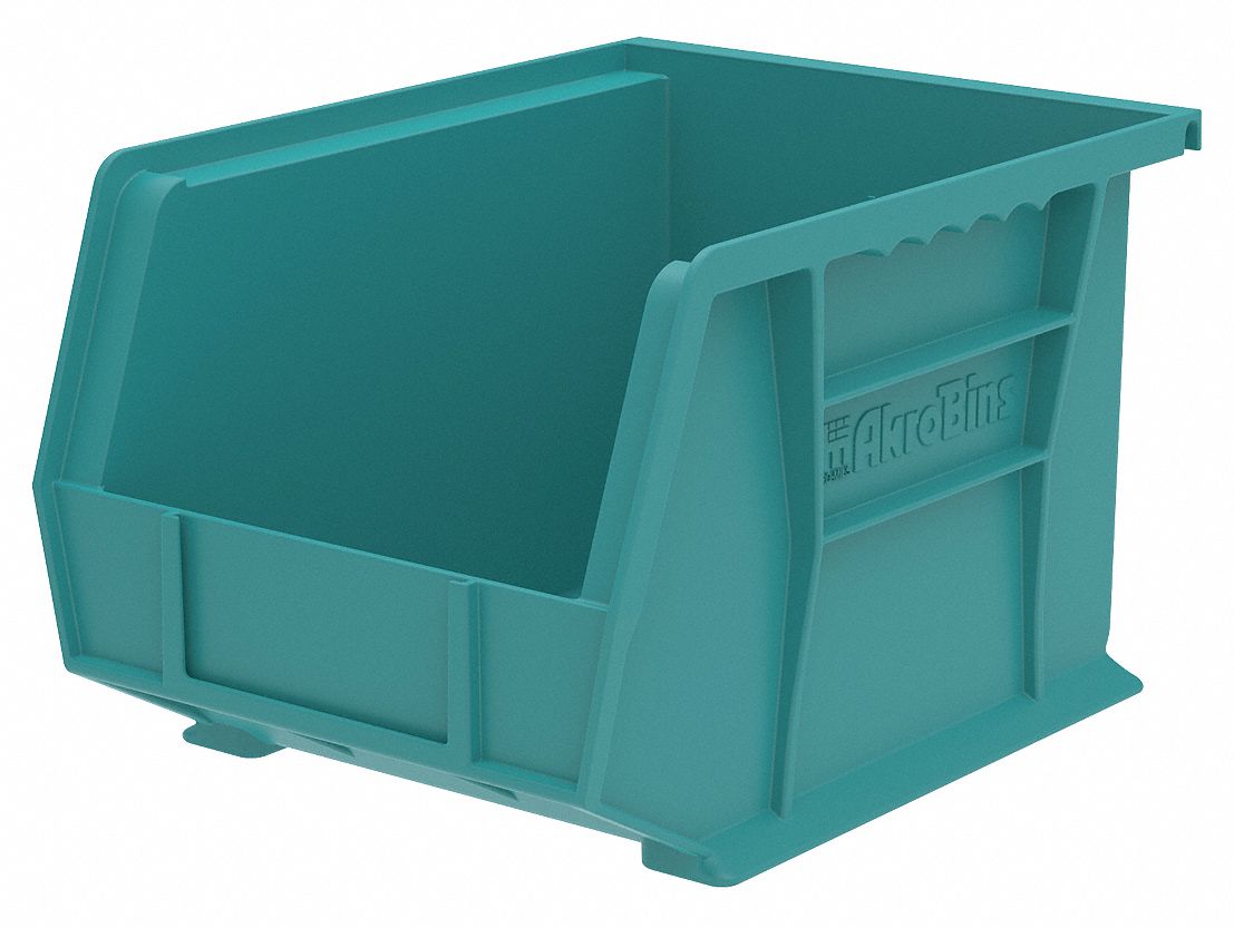 Stack & Hang Bin, 10-3/4 x 8-1/4 x 7, Teal