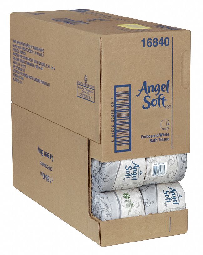 Toilet Paper, Angel Soft ps, 2Ply, PK40
