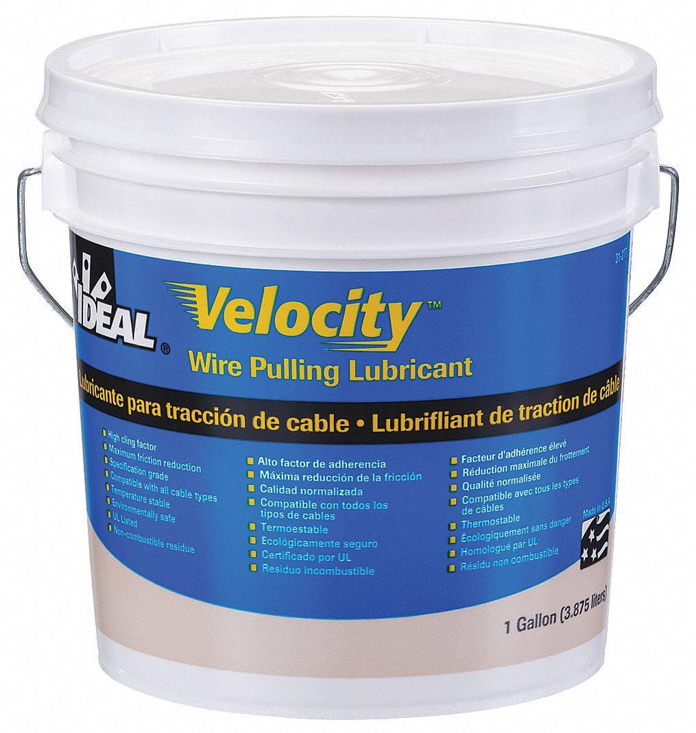 Wire Pulling Lubricant, 1 gal. Bucket, Wht