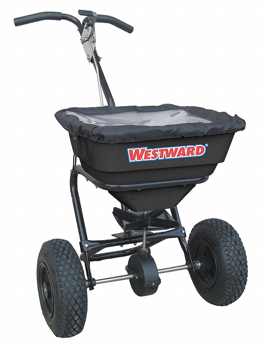 Broadcast Spreader, 70 lb., Pneumatic