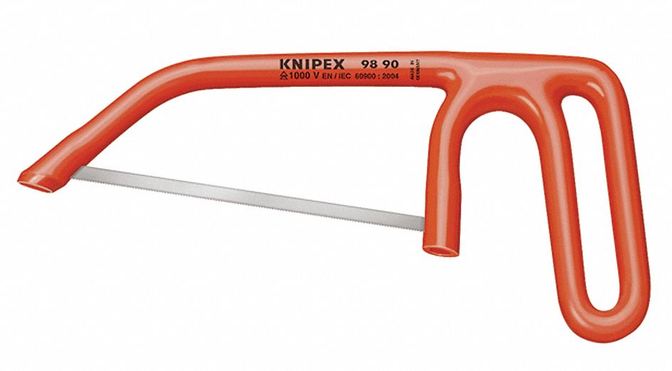 Hacksaw, Insulated, 9-1/2, 6 In Blade, 25TPI