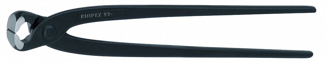 Concretors Nippers, 8-3/4 In L, Black