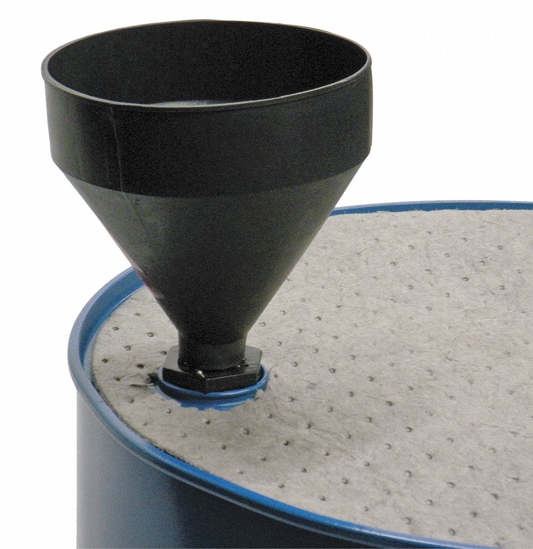 Drum Funnel, 3 Qt., 2 In Tread