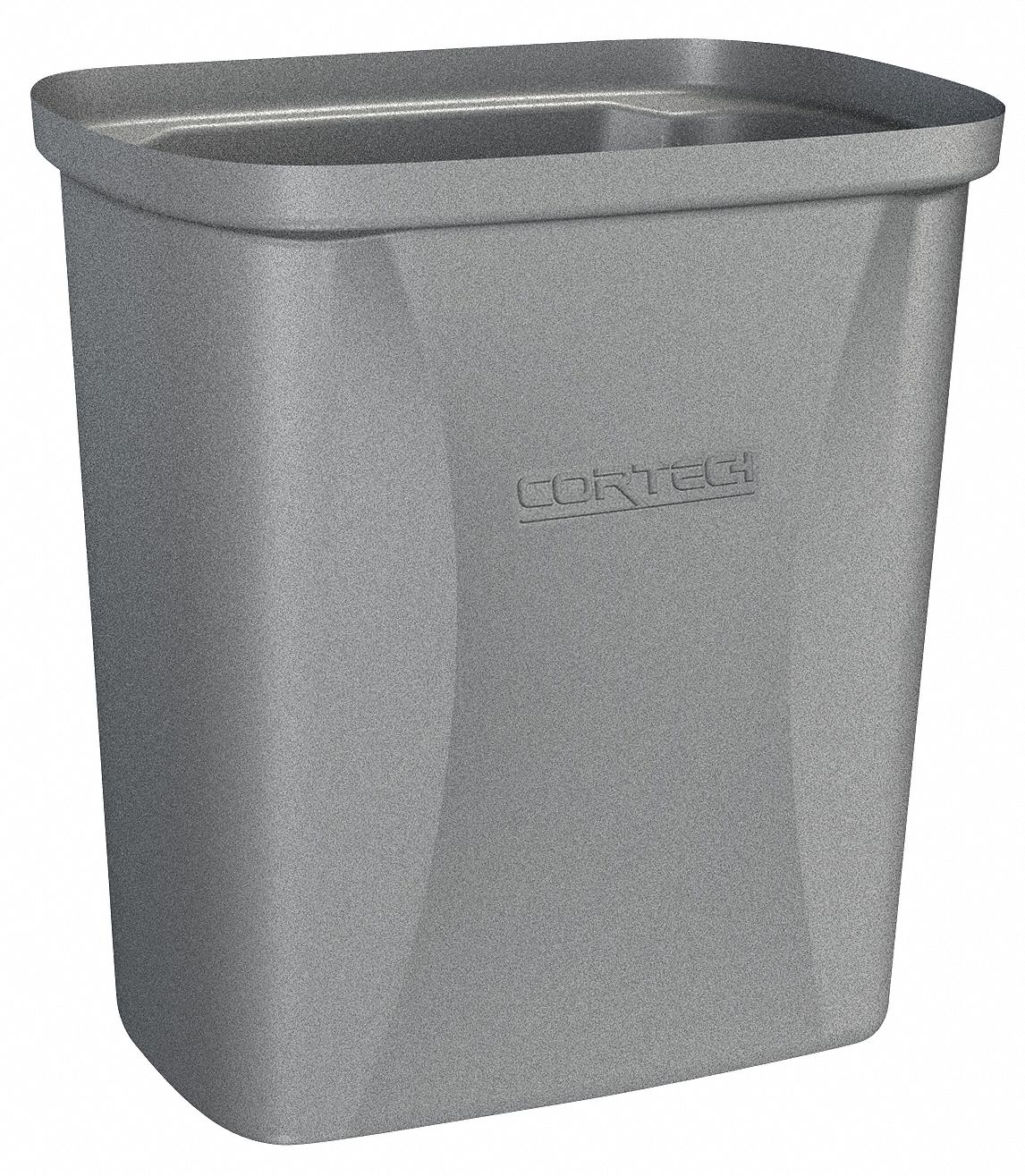 Waste Receptacle, Gray, 2.5 G