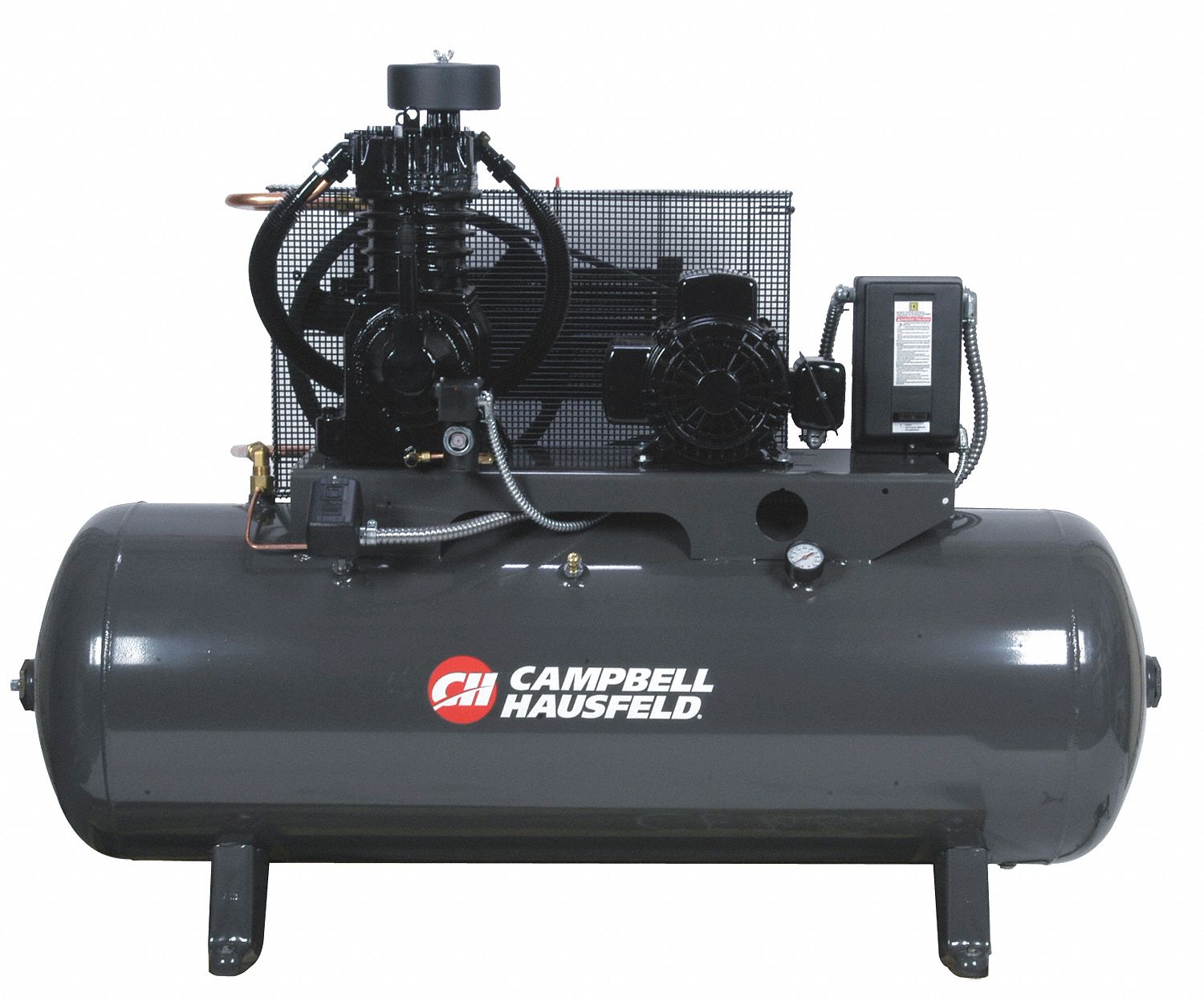 Air Compressor, 5HP, 80G, 175PSI, 16.6CFM