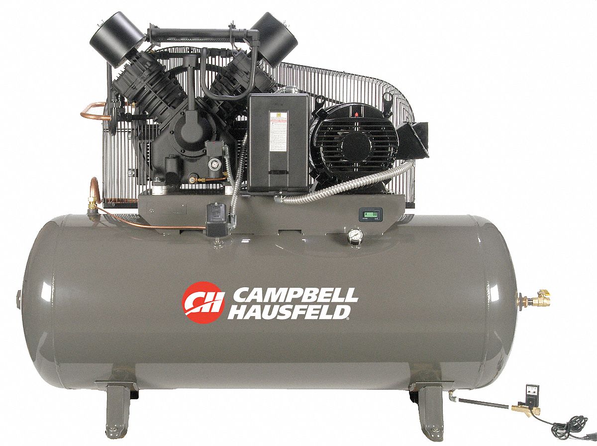 Air Compressor, 15HP, 120G, 175PSI, 50CFM