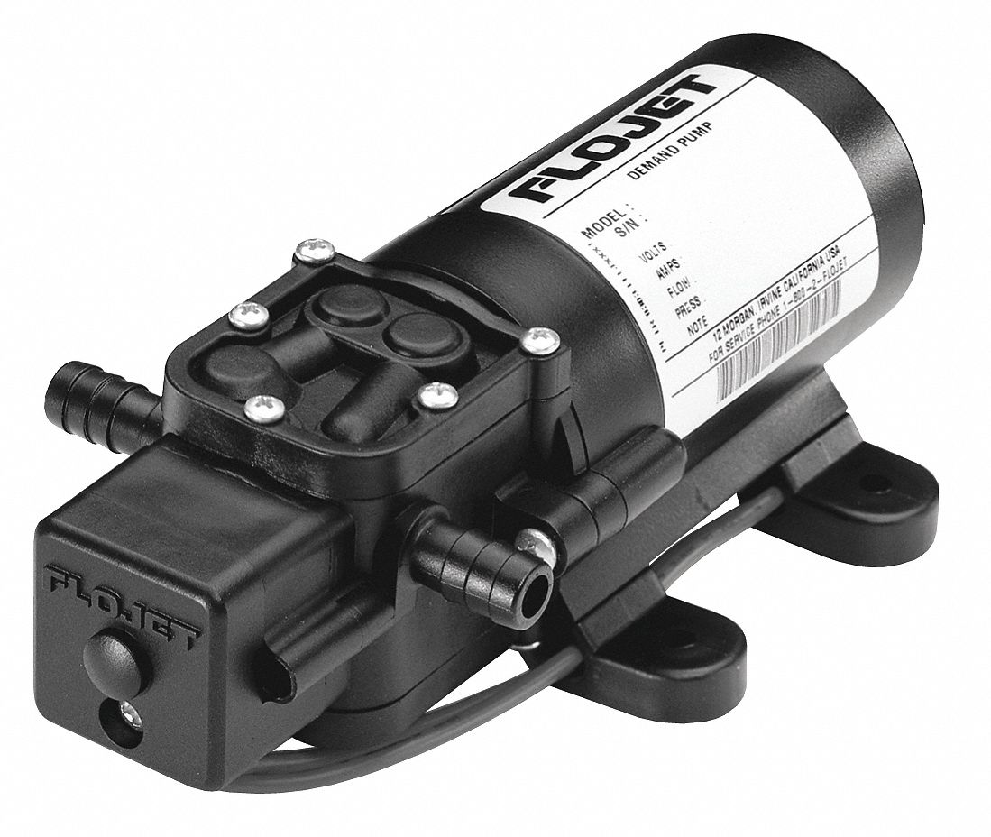 Diaphragm Pump, Motor Driven, 24VDC, 35 psi