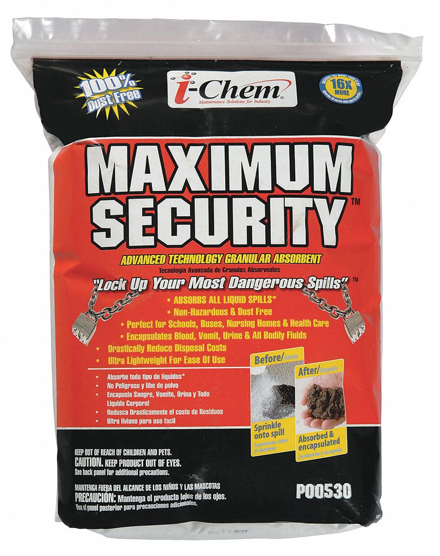 Universal Absorbent, 7.25 lb., Bag, PK 6