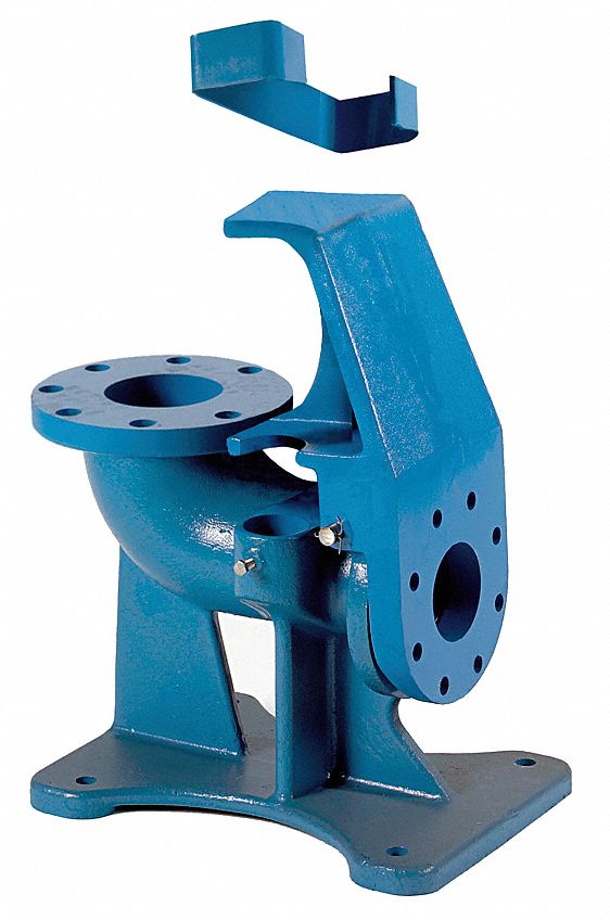 Guide Rail, 6 In Flange, Cast Iron/ SS