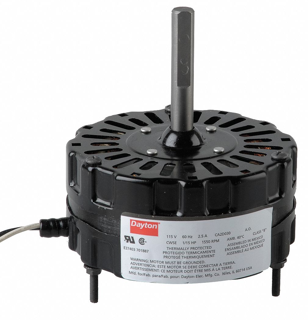 HVAC Motor, 1/11 HP, 1000 rpm, 120V
