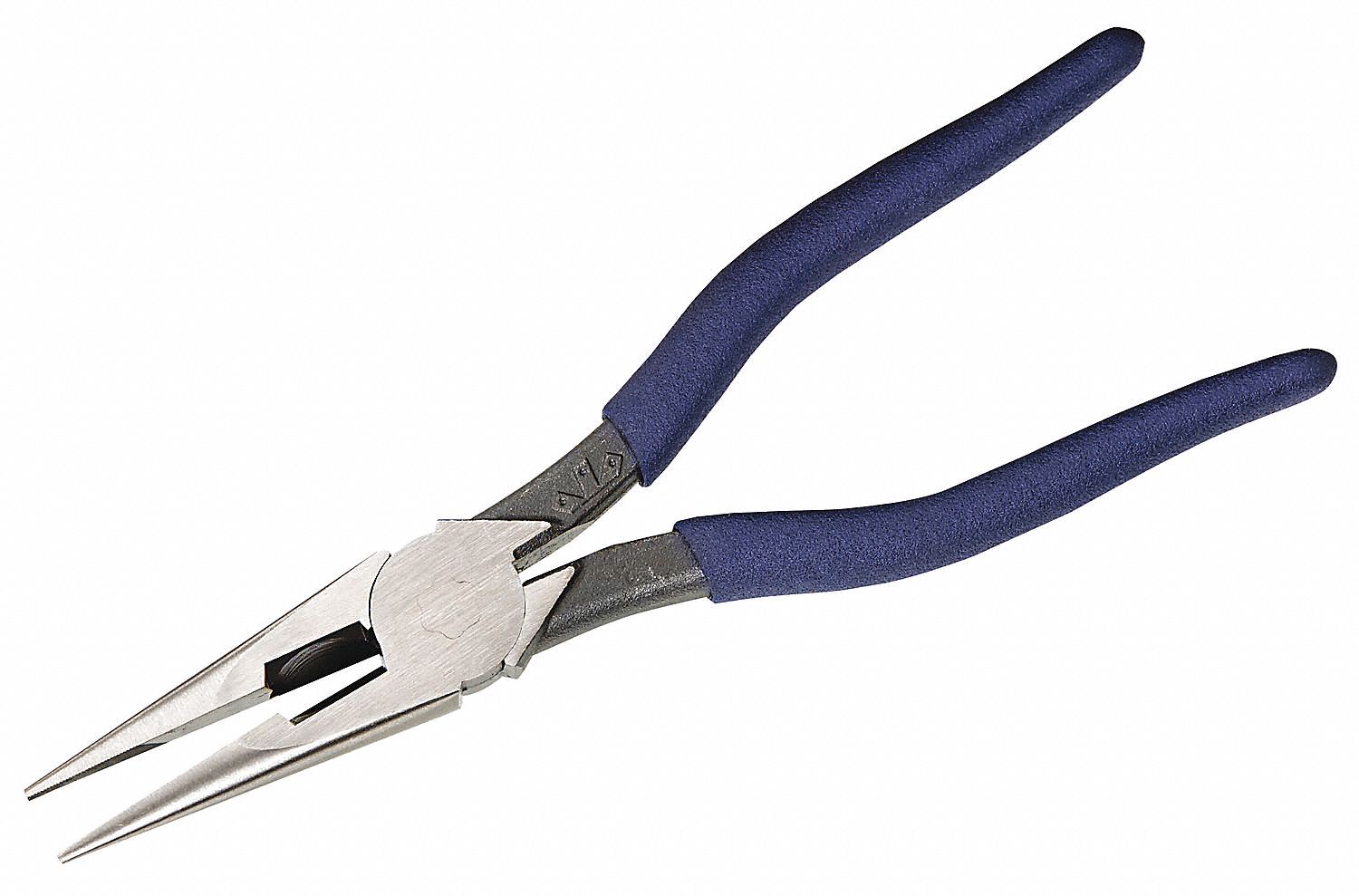 Pliers, Long Nose, w/Cutter, Ylw, 8 In L