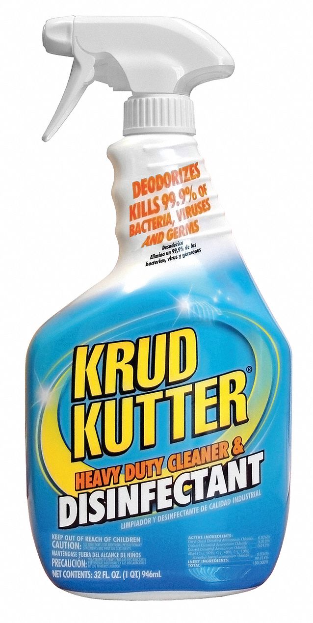 Cleaner and Disinfectant, Size 32 oz.