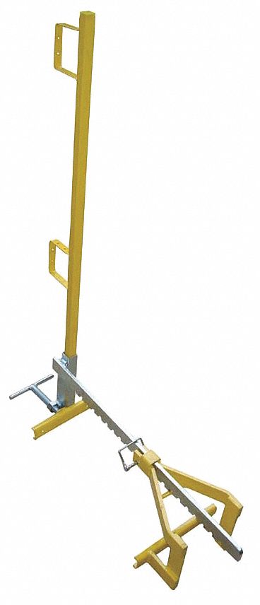 Parapet Clamp Guardrail Systm, 3-1/2Ft. L