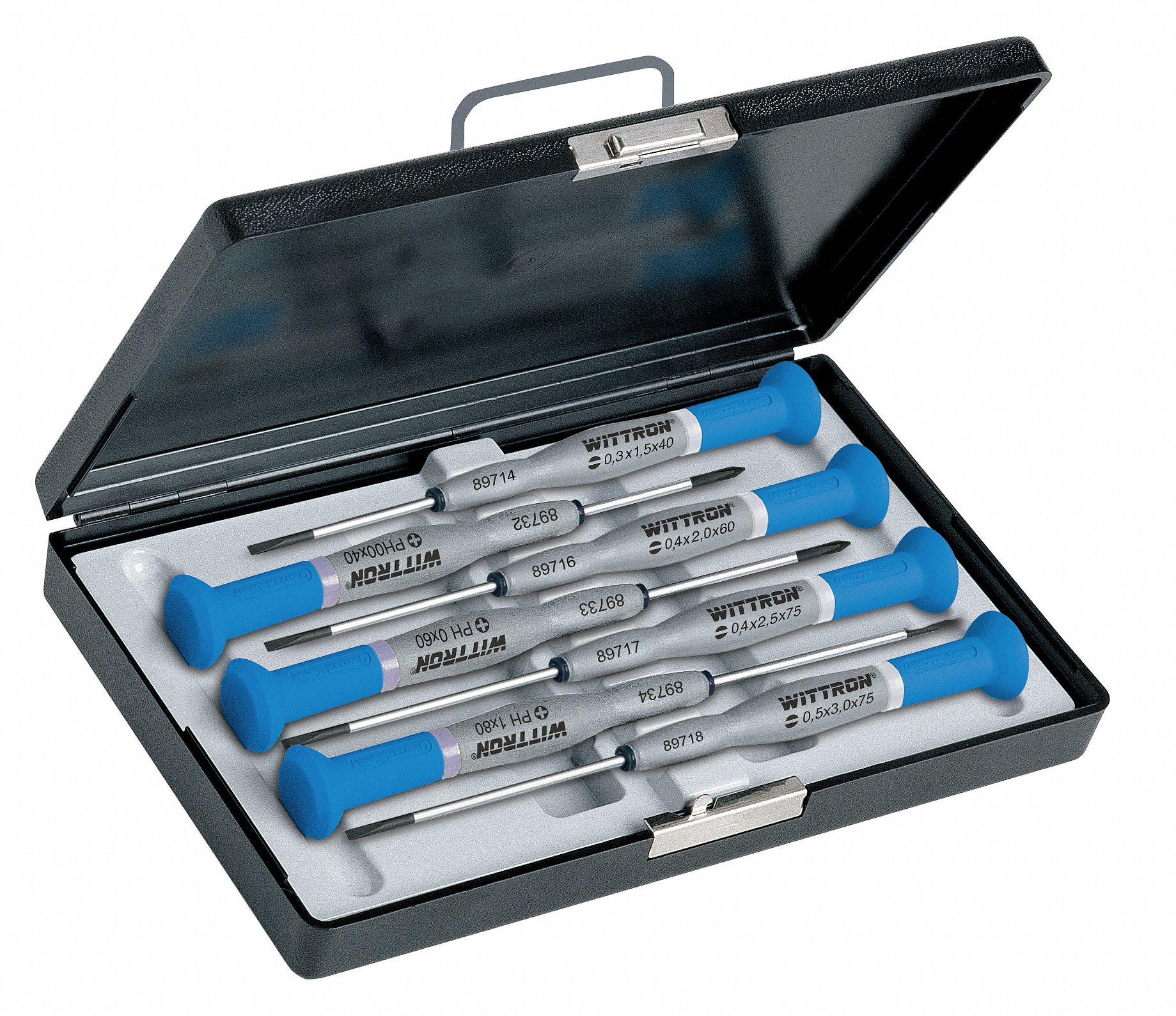 Precision Driver Set, Slot/Phillips, 7pcs