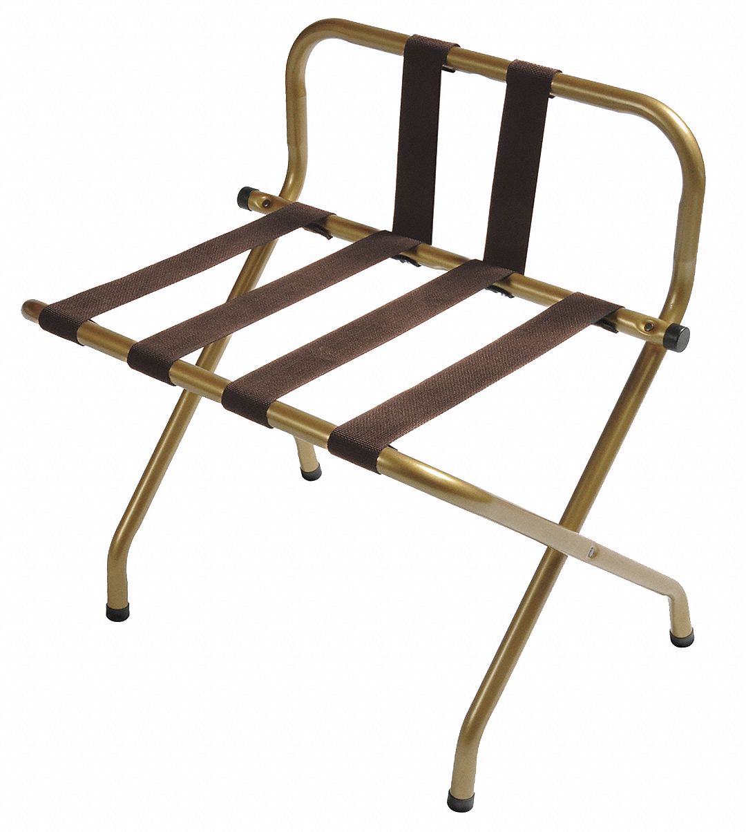 Luggage Rack, w/ High Back, Brasstone, PK6