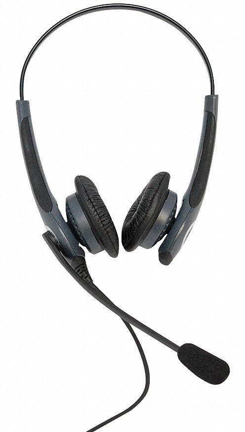 Corded Headset, w/Cushion, Binaural