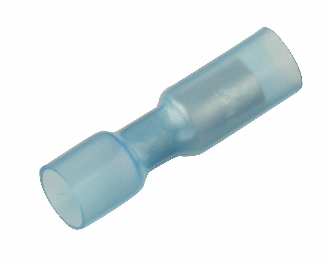 Female Bullet Disconnect, Blue, PK25