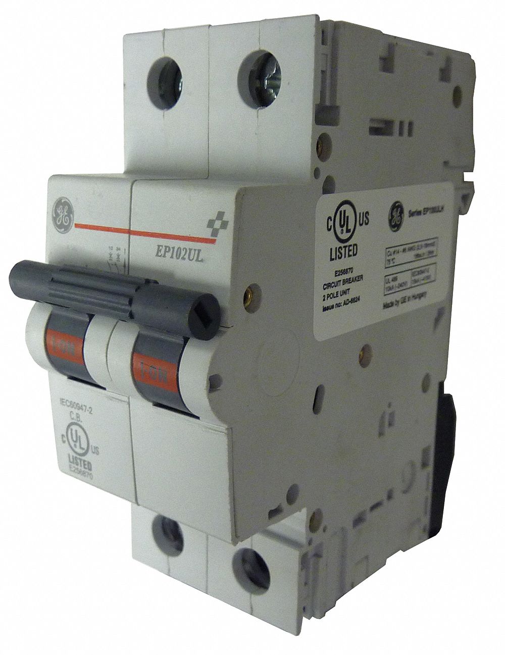 Circuit Breaker, UL1077, C, 2P, 2A, 480VAC