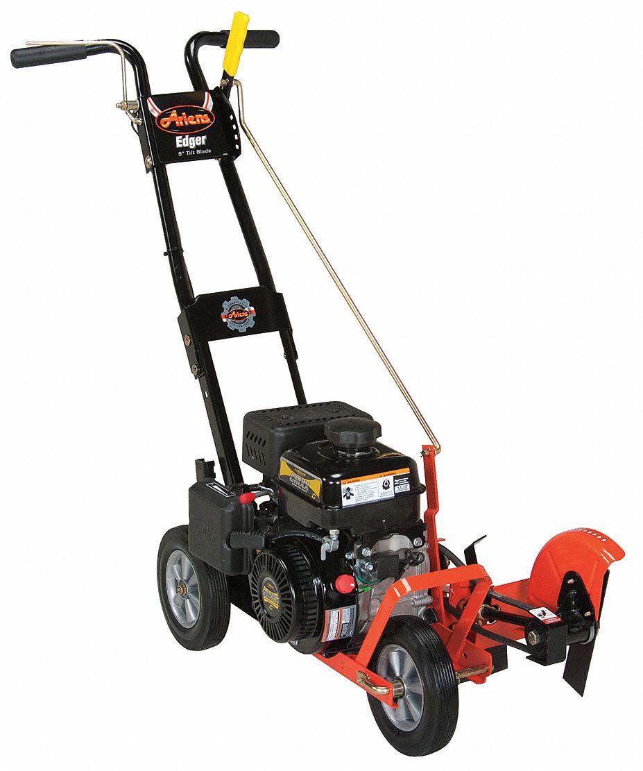 Lawn Edger, 136cc, 9 In. Dia, 4.5 In. Depth