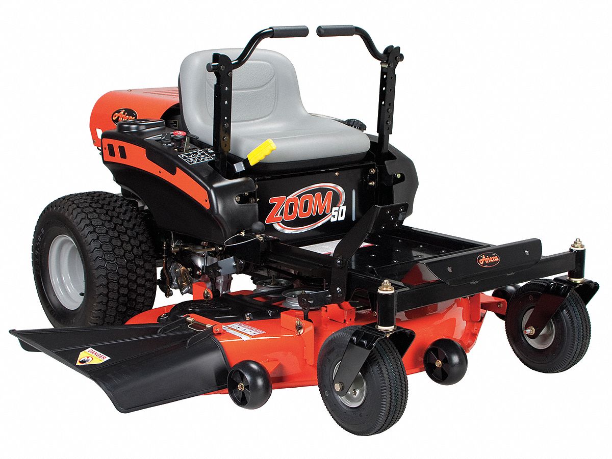 Zero Turn Mower, 23 HP, 50 In.Cut Width