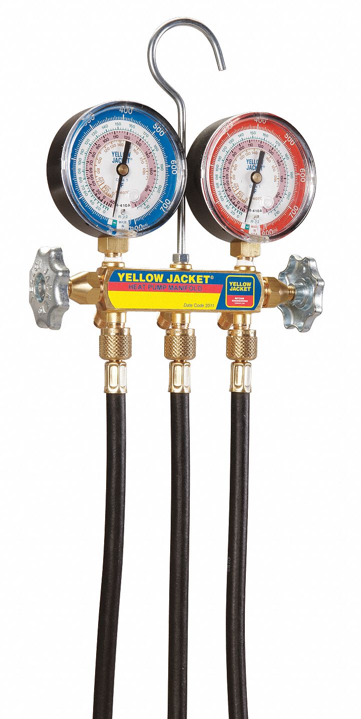 Manifold Gauge Set, With Hoses