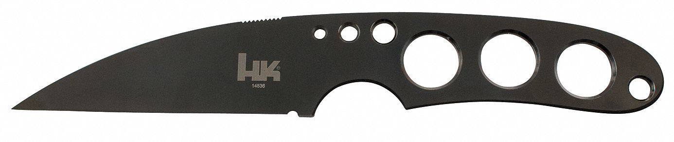 Fixed Blade Knife, Fine, Wharncliff, 3-5/16