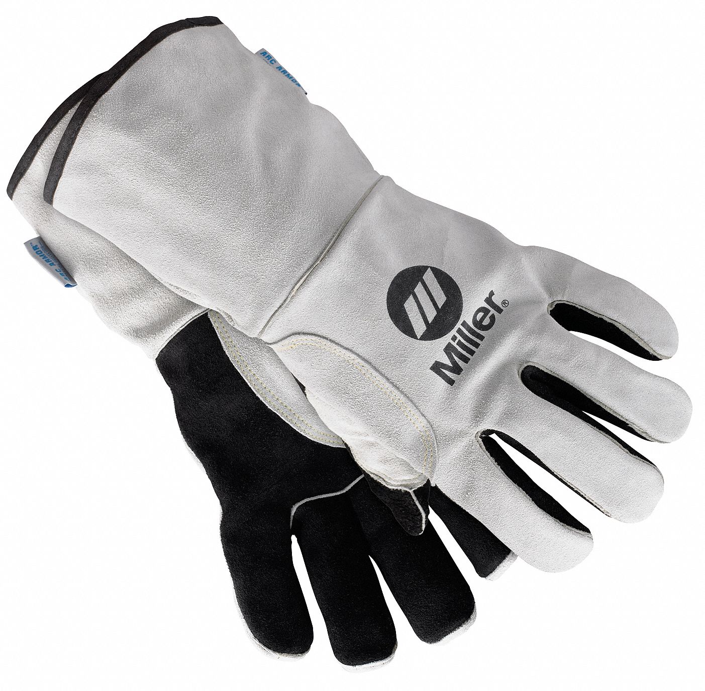Welding Gloves, MIG/Stick, 13-1/2 In. L, PR