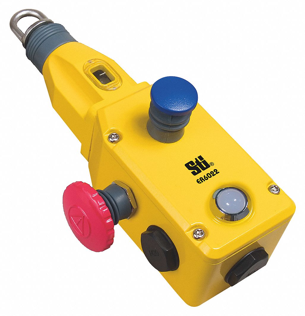 Emergency Stop, Rope Pull, 2NC/1NO, IP67
