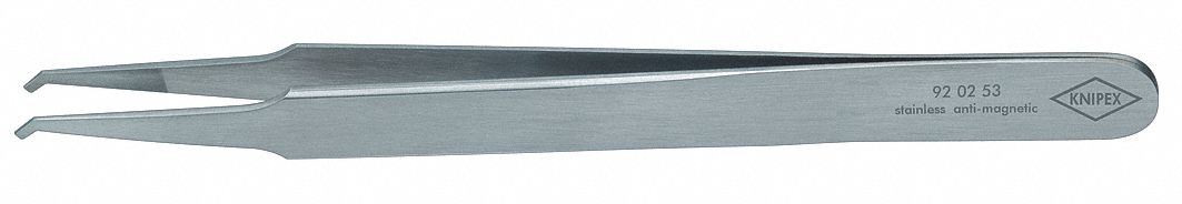 Tweezers, Anti-Mag/Mounting, Angled, 4-3/4