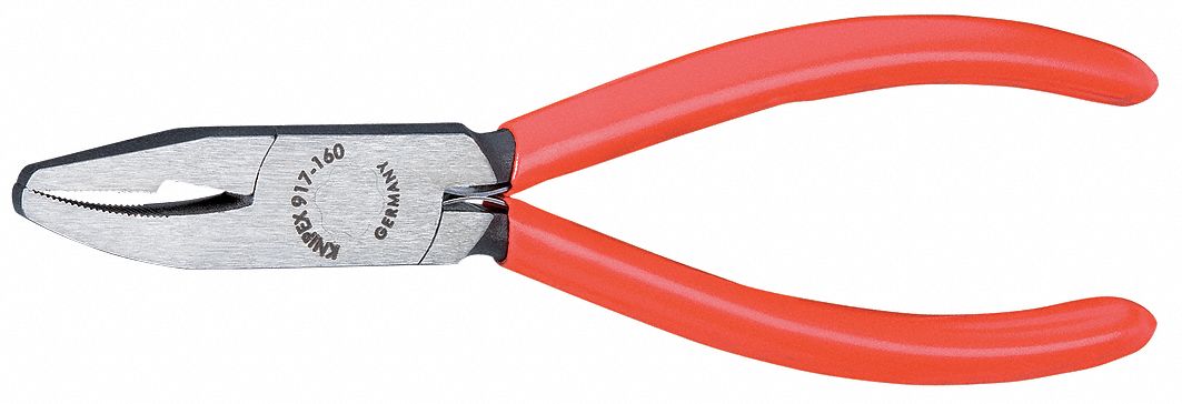 Glass Nibbling Pincers, Narrow, 6-1/4 In L
